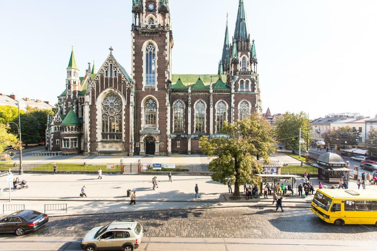 Віп Простора Квартира Біля Вокзалу На Вулиці Городоцька 102 Lviv Ngoại thất bức ảnh